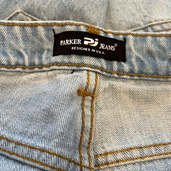 Parker Distressed Denim jeans PJ made in USA size 9 - Picture 5 of 5